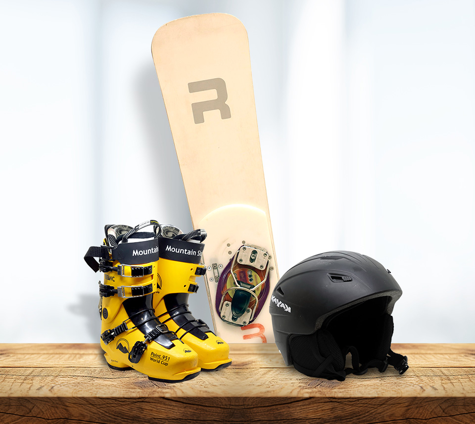 Set Noleggio Snowboard Hard